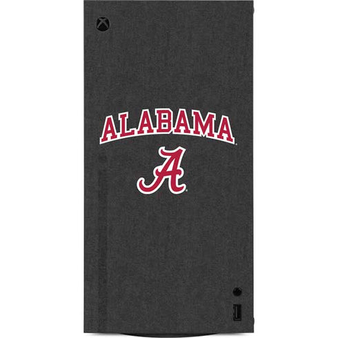 University of Alabama Logo XBox Series X Digital Edition Console Skin